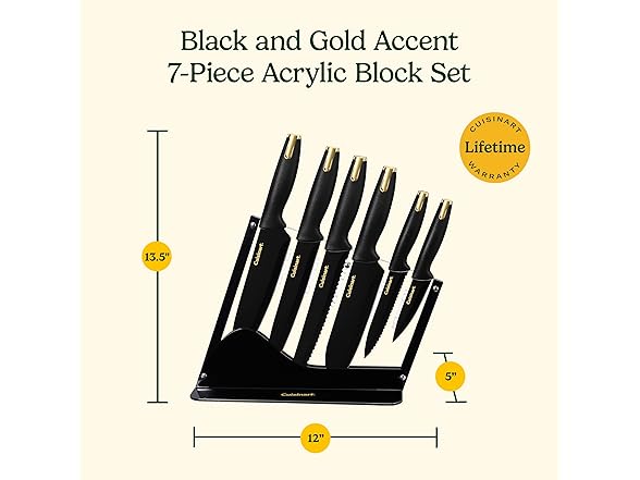 Cuisinart Advantage Nonstick Ceramic-Coated Knife Set