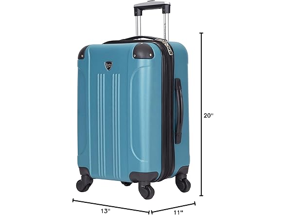 Travelers Club Chicago Hardside Expandable Spinner Luggage