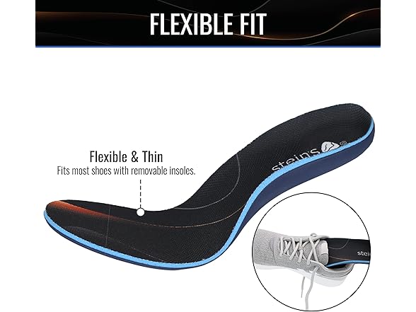 Steins Steins ComfortEase Foam Insoles for Plantar Fasci
