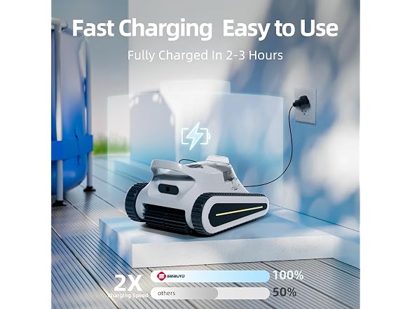 Zyerch Cordless Robotic Pool Vacuum