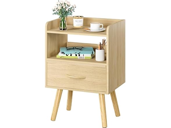 Modern Nightstand with Drawer