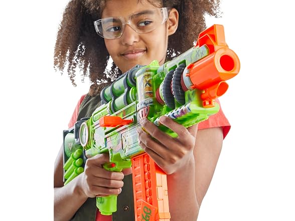Nerf Zombie Corrupter Dart Blaster, 22  Darts