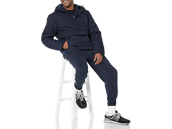 Amazon Essentials Mens Anorak Puffer Coat