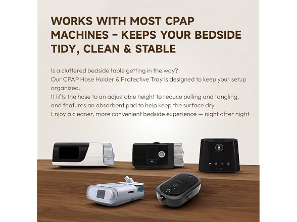 RespWave Bedside CPAP Hose Holder