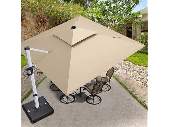 ABCCANOPY 10FT Cantilever Patio Umbrella