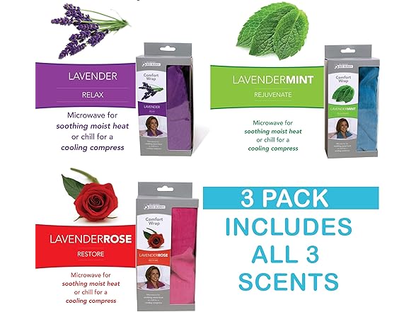 Bed Buddy Heat Pads 3pk