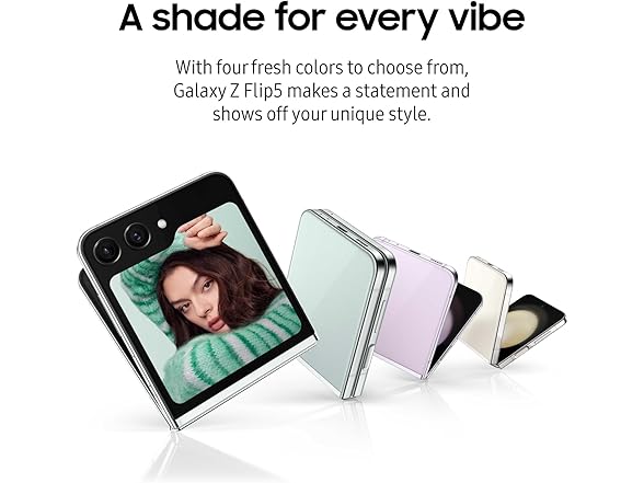 (NEW) Samsung Galaxy Z Flip5 AI Smartphone (Unlocked)