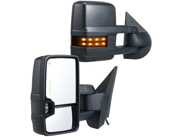 Towing Mirrors, Left & Right Pair Set 2007-2014