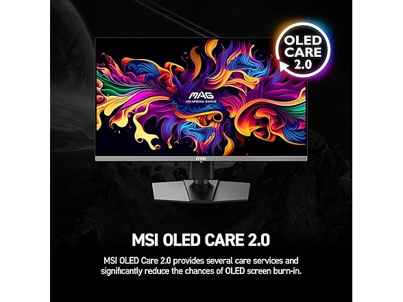 MSI 27" QHD Monitor | MAG 272QP QD-OLED X50