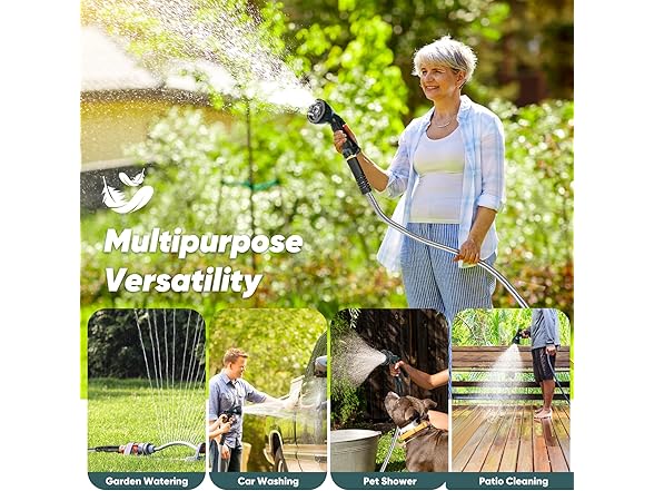 Amayrose Stainless Steel Garden hose - 75ft