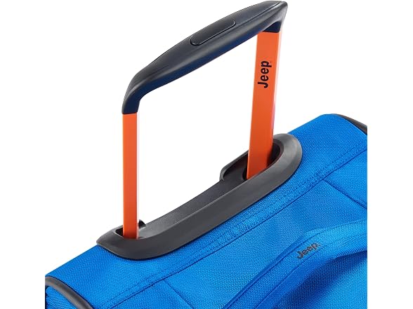 Jeep JS009D Two Wheel Rolling Travel Duffle Bag, Blue, 20"