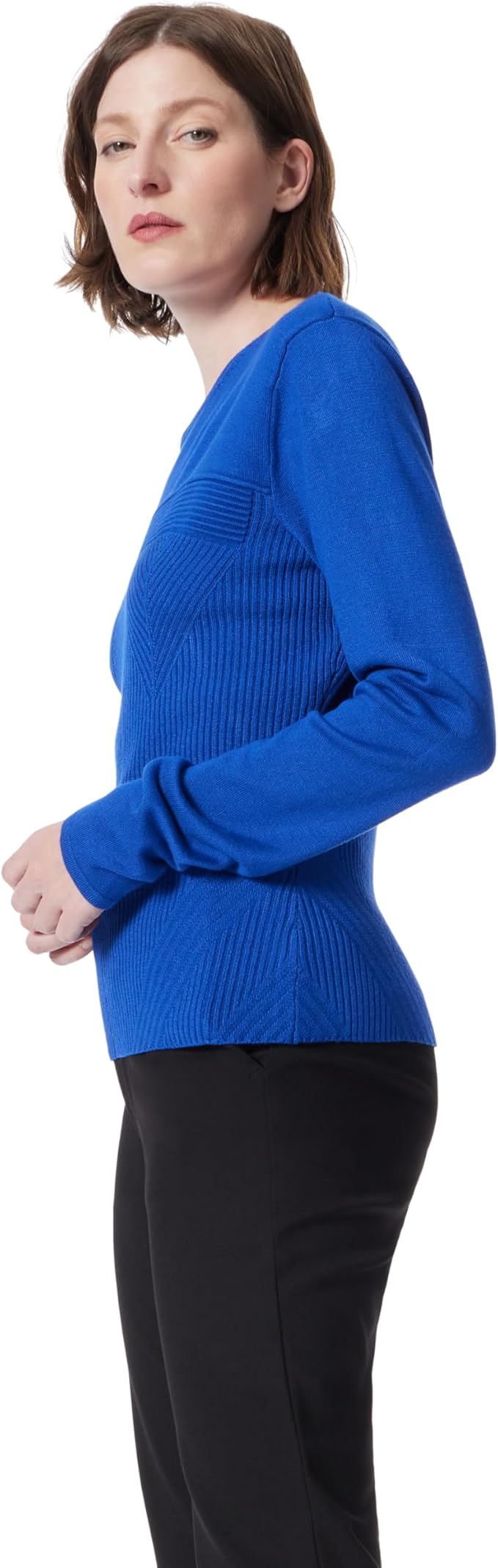 DEE Ocleppo Women Fiona Rib Stitch Long Sweater - Gallery 15