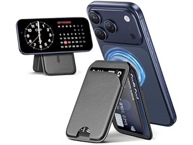 $10.99, Was $19.99, 45% Off! QYQBOON Mag-Safe Wallet Card Holder dealfomo