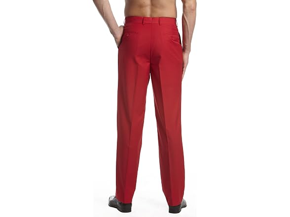 Concitor Men (44) Dress Pants Flat Front Trousers
