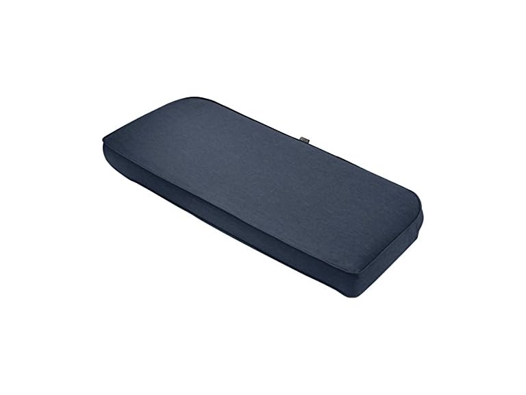 Bench Cushion Indgo, 41"W x 18"D x 3"