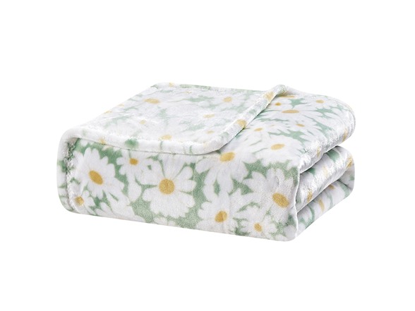 Luxury Home Delightful Daisies Throw Blanket