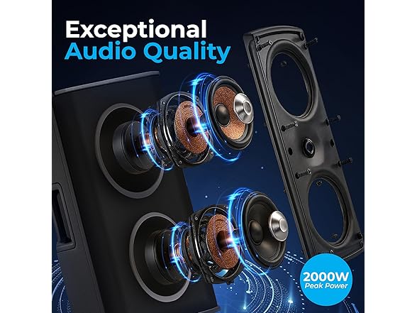 ANTAKIPRO 15" 2000W Two Way Active Loudspeaker