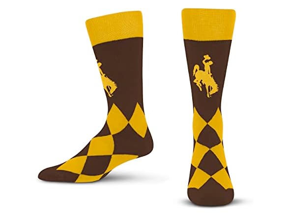 WY Cowboys Big Diamond Team Socks