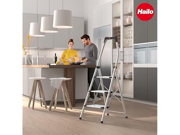 Hailo K93 - 3 step K95 Living Comfort 3 step Aluminum
