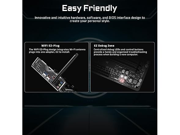 GIGABYTE X870 Gaming X WIFI7 AMD AM5 LGA 1718 Motherboard, ATX, DDR5, 3X M.2, PCIe 5.0, USB4, WIFI7, 2.5GbE LAN, EZ-Latch, 5-Year Warranty (Open Box)