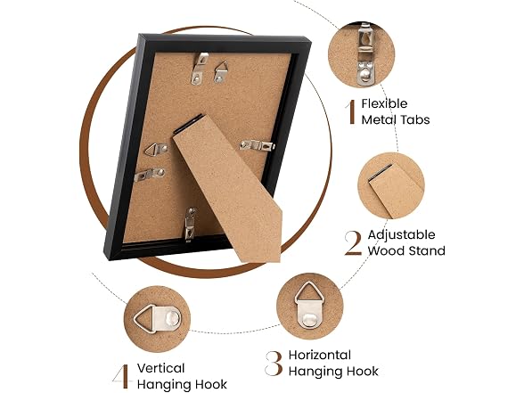 Heimlove 5x7 Picture Frames, Set of 3