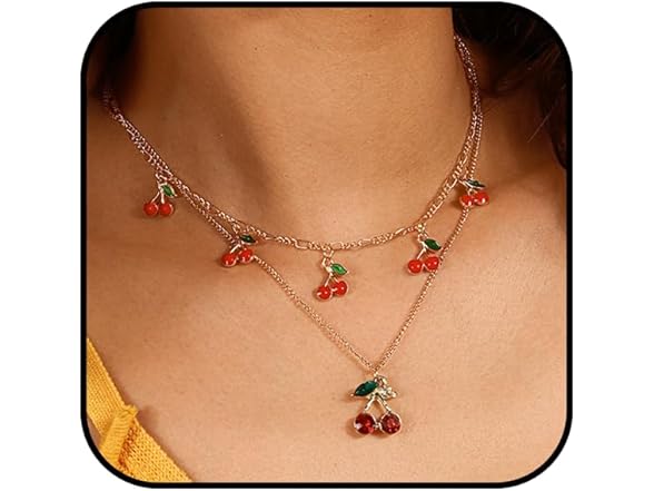 WETMT Cherry Necklace