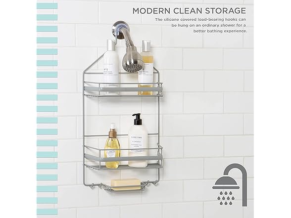 Bath Bliss Regency Hanging Shower Caddy
