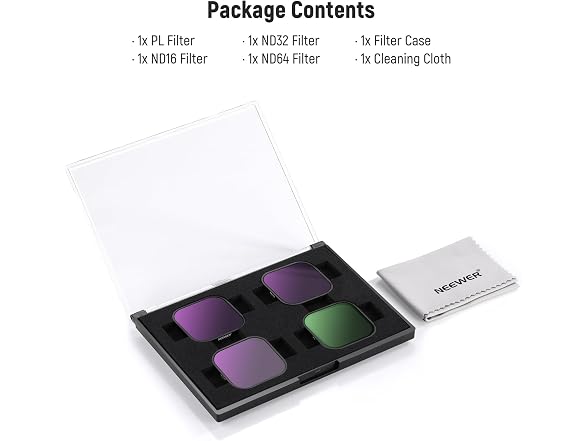NEEWER ND & CPL Filter Set for Insta360 Ace Pro, N