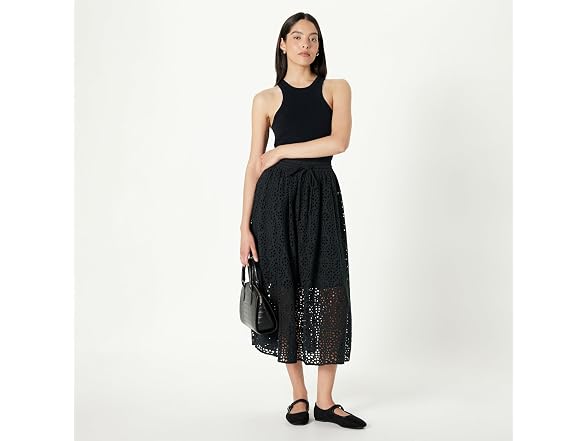 The Drop Women’s Giorgi Lace Full Skirt