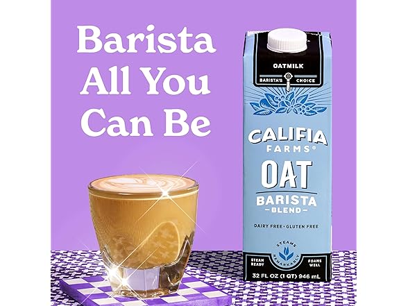 (12PK) Califia Farms Barista Blend Oat Milk