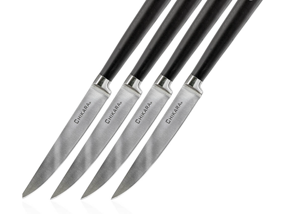 Ginsu Chikara 4-Piece Steak Knife Set