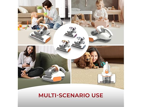 Rosewill UV Mattress Vacuum Orange