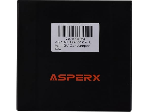 ASPERX AX4500 Jump Starter, 4500A