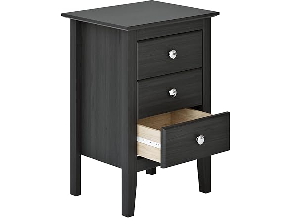 Jela Solid Wood Easy Pieces Single Drawer Nightstand