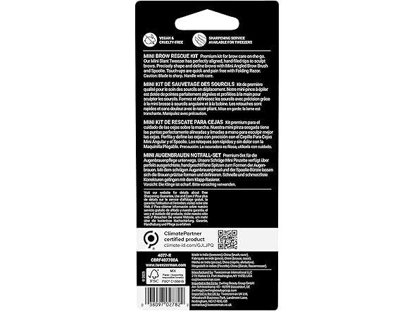 Tweezerman Mini Brow Rescue Kit