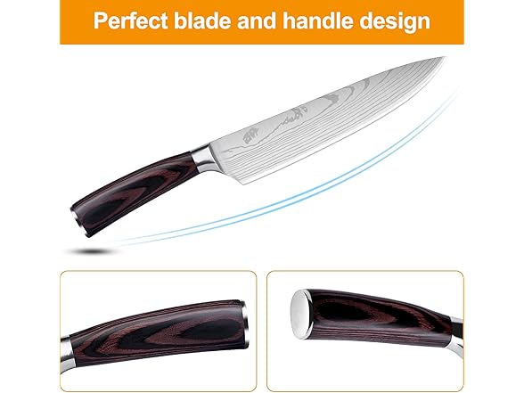 Bekhic Chef Knife - CKnife Pro Kitchen Knife 8-Inch