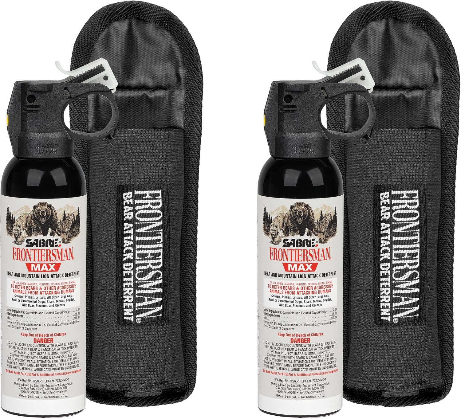 Sabre SABFBADX042PK SABRE Frontiersman Bear Spray - Gallery 2
