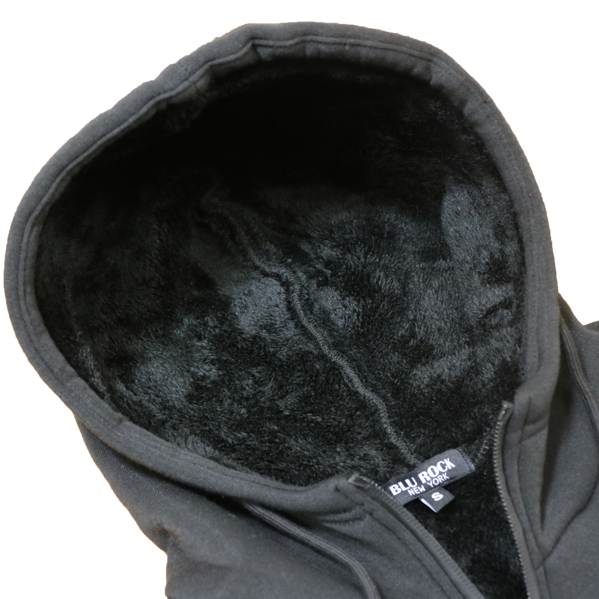 3Pk Mens Sherpa Reflective Tech Zip Hoodie - Gallery 20