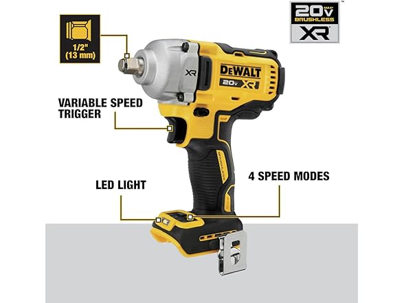 DEWALT DCF891B 20V MAX Cordless Impact Wrench