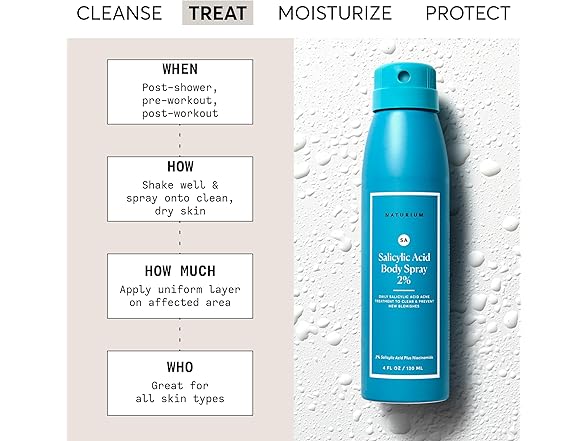 Naturium Salicylic Acid Body Spray 2%