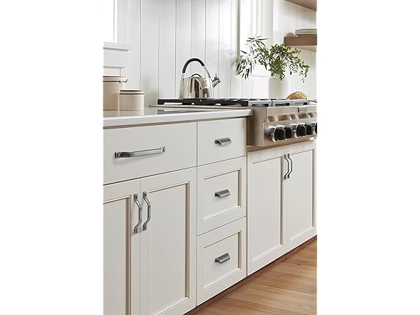 Amerock | Cabinet Pull | Antique Iron | 6-5/16 in