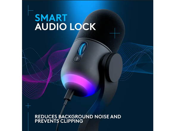 Logitech Yeticaster GX RGB Microphone and Boom