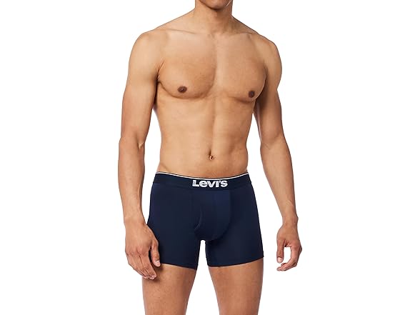 Levis Mens 5Pk Microfiber Boxer Brief (S)