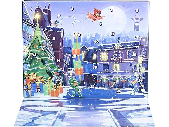 PJ Masks Kids Advent Calendar, 24 Daily Surprises