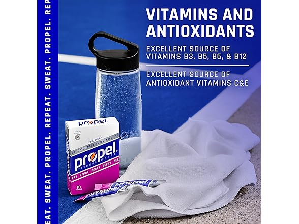 Propel Lemon Powder Packets 10ct