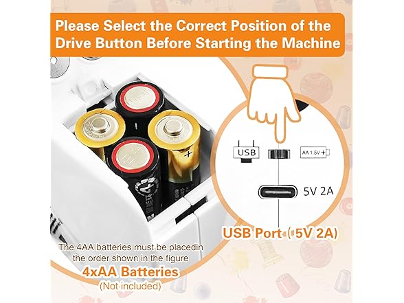 Handheld Mini Sewing Machine