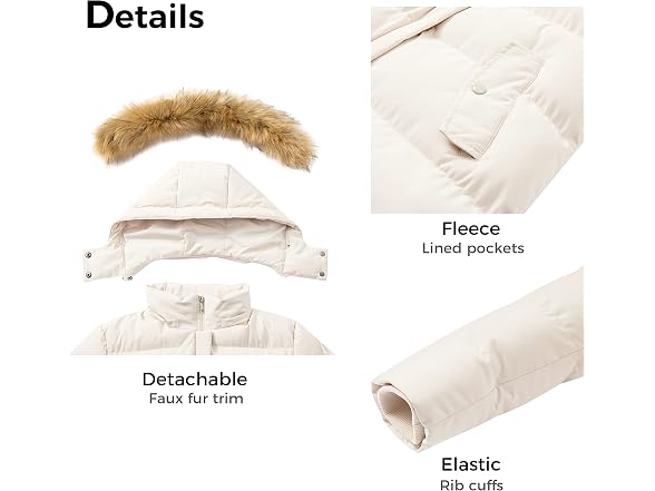 WenVen Women (S) Winter Thicken Puffer Coat Jacket