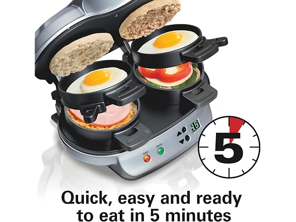 Hamilton Beach Hamilton Beach Dual Breakfast Sandwich - Gallery 3