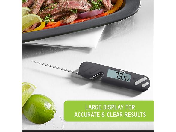 Taylor TruTemp Digital Instant Read Thermometer Meat Probe Gray