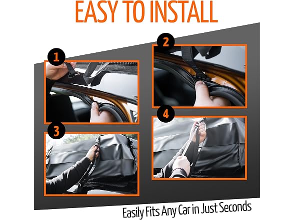 Zone Tech OR0034 Car Roof Cargo Bag Water Resistan Black